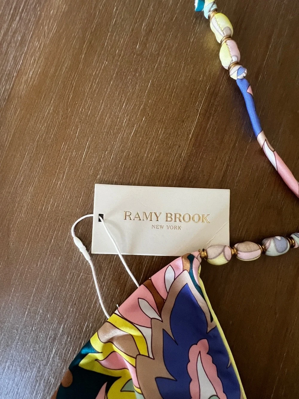 NWT ✧💎 Ramy Brook 💎✧ Women’s Lurex Elsa Bikini Top M